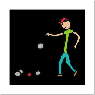 Petanque Posters and Art